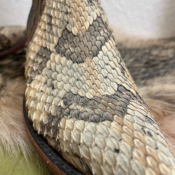Woman’s Snakeskin Cowgirl Boots - Picture 8 of 16
